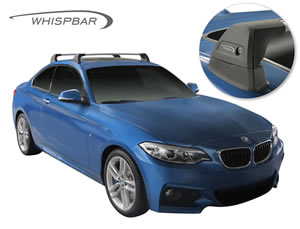 BMW 3-Series roof racks Whispbar